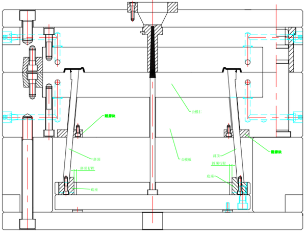 模具设计：关于斜顶，设计师必须要懂的设计标准，你都了解吗的图13